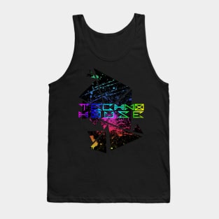 Techno House EDM Music Sound Tank Top